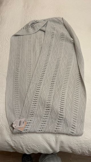 Bufanda Sfera gris muy suavita, cerrada