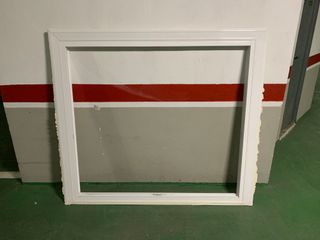 Ventana aluminio 73x125 persiana eléctrica