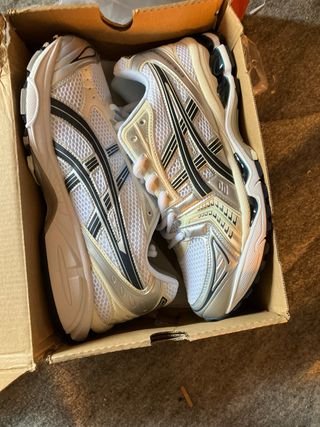 Asics Gel Kayano 14 Plata/Blanco