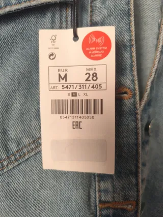 Chaqueta vaquera Zara Talla M