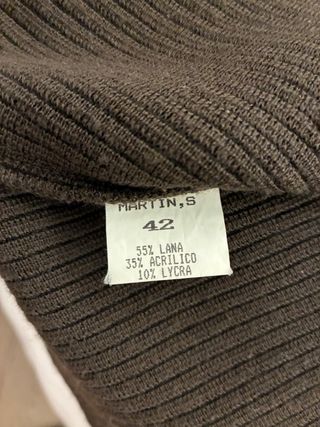 Chaqueta SIMORRA marrón de punto