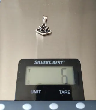 Martelo Thor Prata Alemã Réplica Amuleto