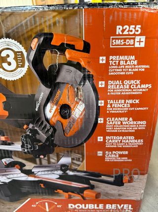 Sierra ingletadora deslizante multimaterial - Evolution