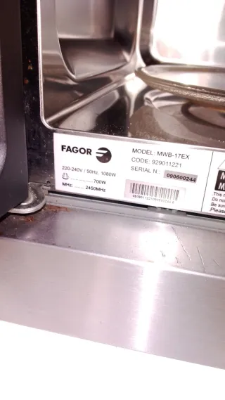 Microondas Fagor