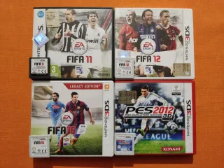 Videogiochi Nintendo FIFA e PES