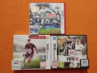 Videogiochi Nintendo FIFA e PES