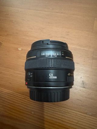Objetivo Canon EF 50mm f/1.4 USM