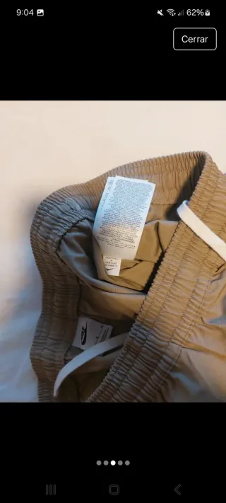 Pantalón Nike Loose Fit Beige