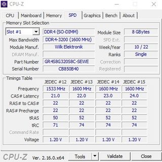 Memorias RAM DDR4 SODIMM Portátil 8GB