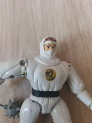 Power Ranger Blanco con Maza