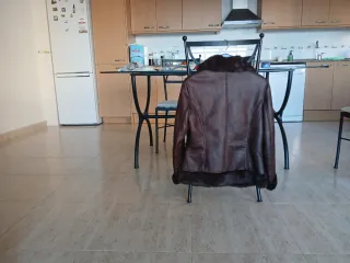 Chaqueta de señora de piel