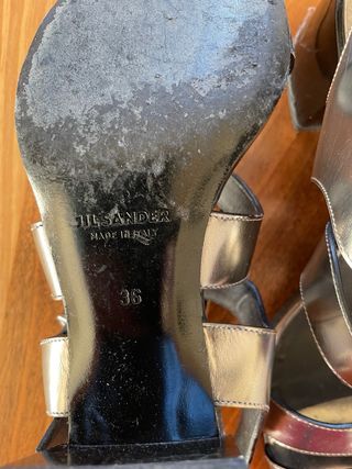 Sandali eleganti bronzo