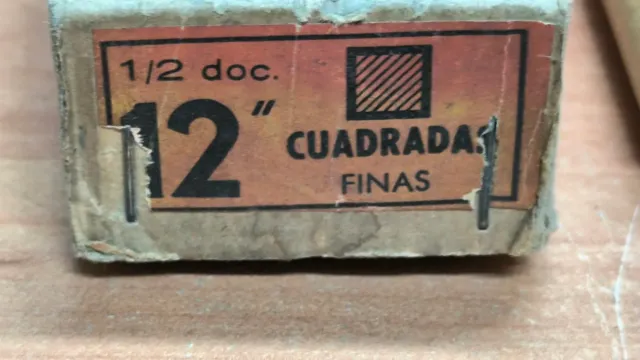 Limas Cuadradas Bellota 12"=300mm