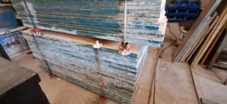 Tablero lana tricapa 1,97x0,50m.