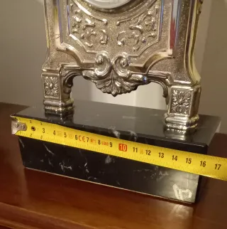 Reloj de sobremesa Pedro Durán Plata