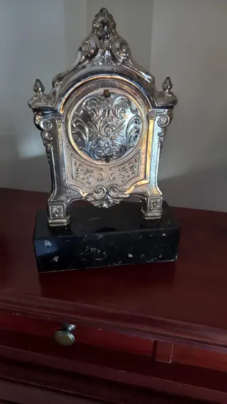 Reloj de sobremesa Pedro Durán Plata