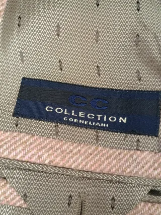 Giacca Corneliani Lana Vergine Tg.48 Beige