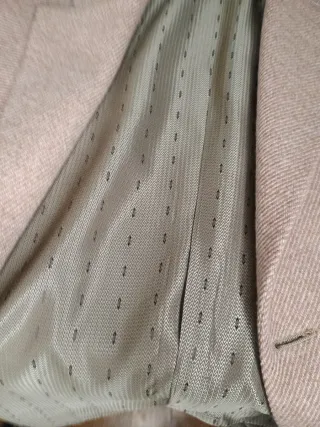 Giacca Corneliani Lana Vergine Tg.48 Beige