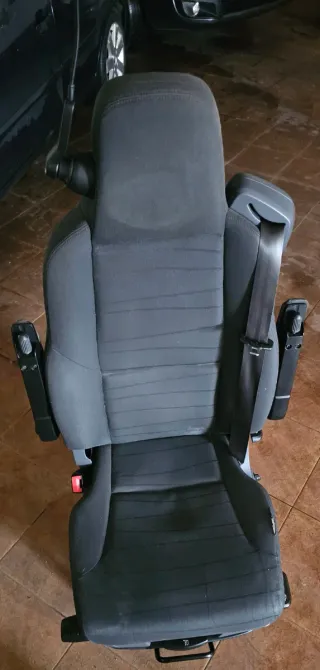 Asientos Scania Calefactables con Micrófono