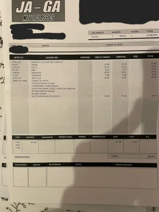 Honda SH 125i 2008 Café, pegatina C