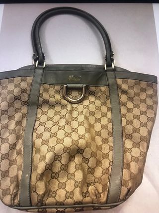 Borsa Gucci Marrone GG Canvas Autentica