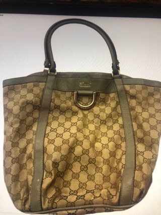 Borsa Gucci Marrone GG Canvas Autentica