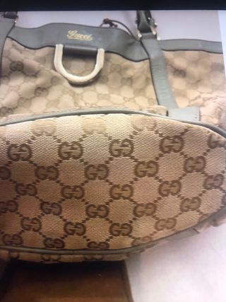 Borsa Gucci Marrone GG Canvas Autentica