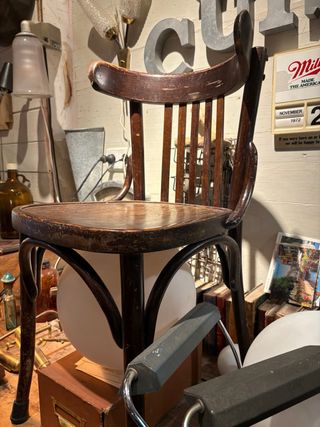 Restanti 4 sedie in legno stile Thonet