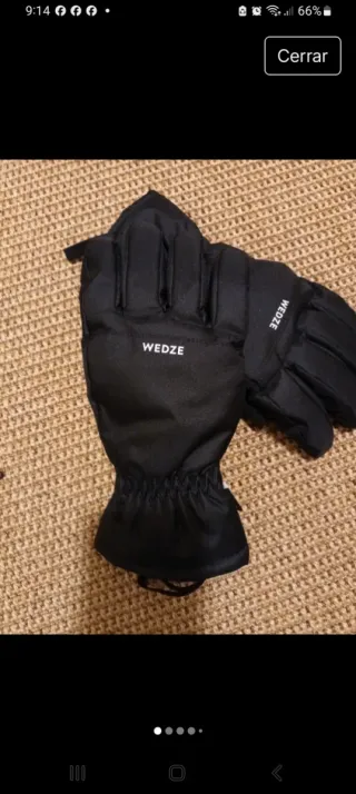 Guantes nieve esquí