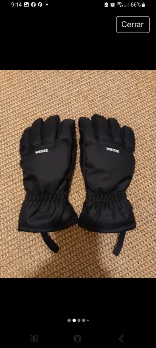 Guantes nieve esquí