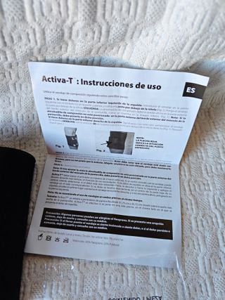 Rodillera Activa T acupresión con punto de presión