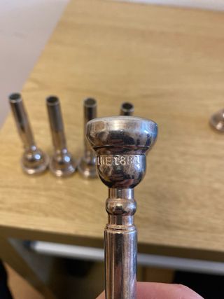 6 boquillas trompeta Schilke, Yamaha, Bach