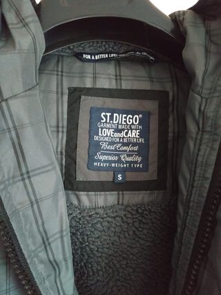 Giubbotto ragazzo St.Diego grigio S