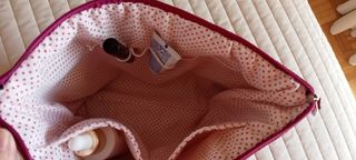 Neceser rosa grande nuevo