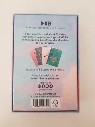 Cartas Yoga Asanas y Secuencias Playpausebe