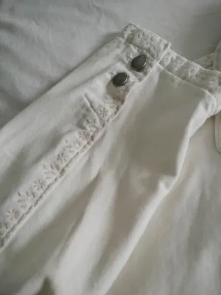 Chaqueta Zara Blanca Talla XS