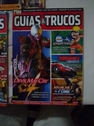 5 Revistas Videojuegos Guías y Trucos