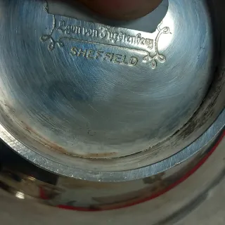 Portacandela votivo vintage Egon von Fürstenberg S