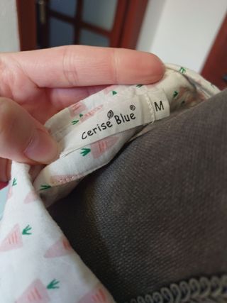 Blusa Cerise Blue estampada