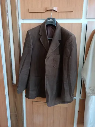 Giacca velluto anni '80 iconica marrone