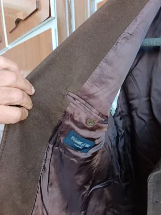 Giacca velluto anni '80 iconica marrone