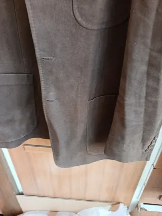 Giacca velluto anni '80 iconica marrone