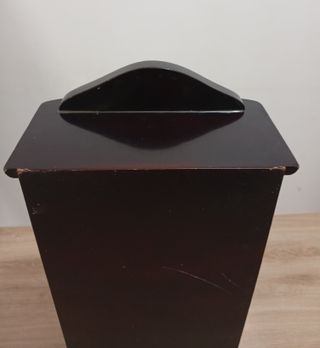 Vitrina madera antigua cristal