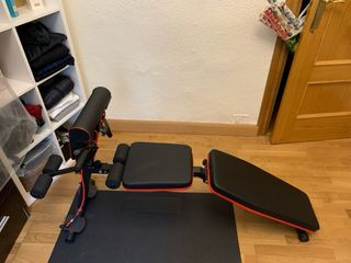 Banco de pesas ajustable