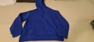 Ropa azul talla M 100% poliéster