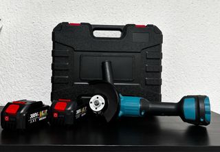 Amoladora Radial a Batería + 2 Baterías