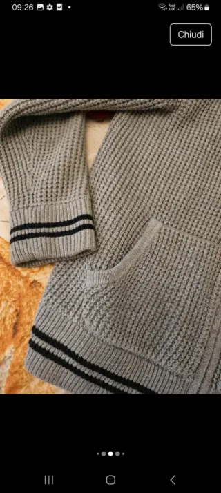 Felpa Ralph Lauren con cappuccio taglia 10/12anni