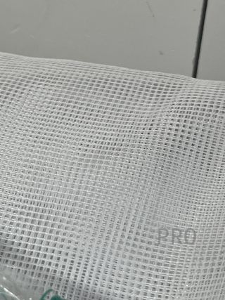 Cortina Zanzariera a Rullo, 75x210cm per Balcone/Terrazzo, Chiusura Automatica, Facile Installazione senza Forare (Bianco)