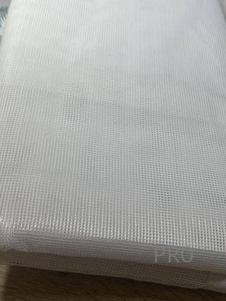 Cortina Zanzariera a Rullo, 75x210cm per Balcone/Terrazzo, Chiusura Automatica, Facile Installazione senza Forare (Bianco)