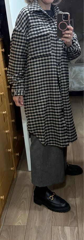 Chaqueta cuadros Vero Moda Talla M